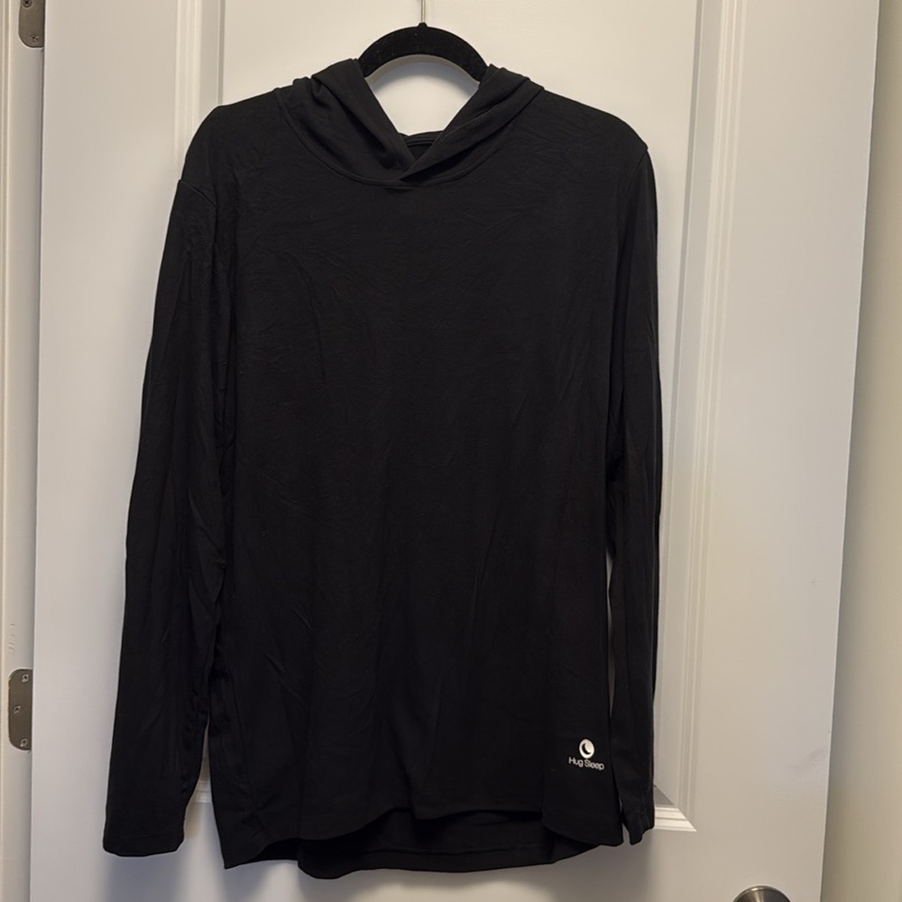 Super soft black hoodie
